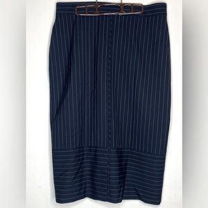 NWT Hugo Boss Pencil Skirt pin stripe size Medium